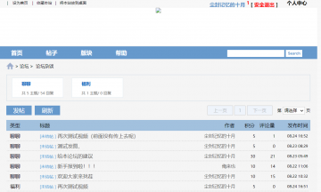 javaweb基于SSH开发Java学习BBS论坛系统（前台+后台