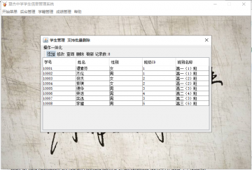 基于JavaSwing开发学生选课成绩管理系统源码